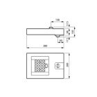 Dimension Drawing (without table) - BGP729 LED30-4S/730 II PSD D9 DM50 FG SR