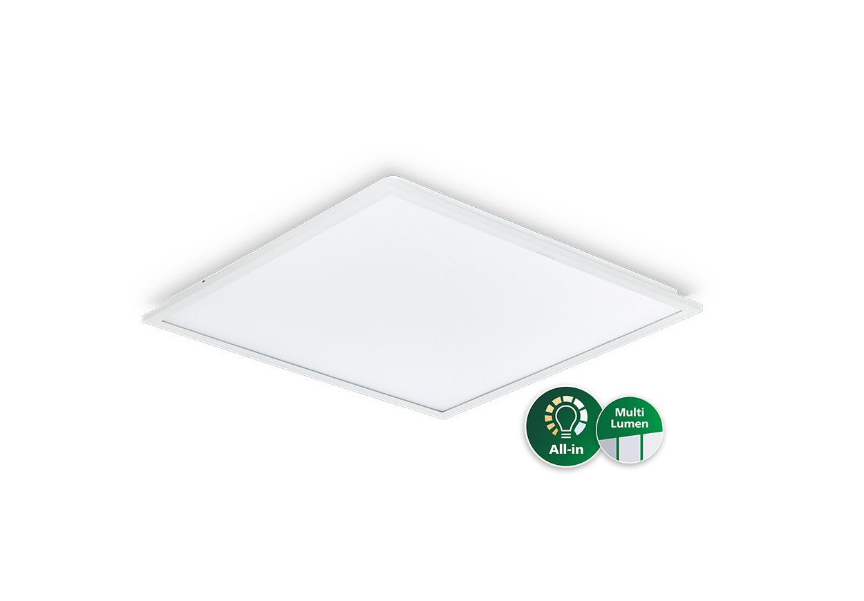 CoreLine panel: Enkel installasjon. Utmerket belysning.