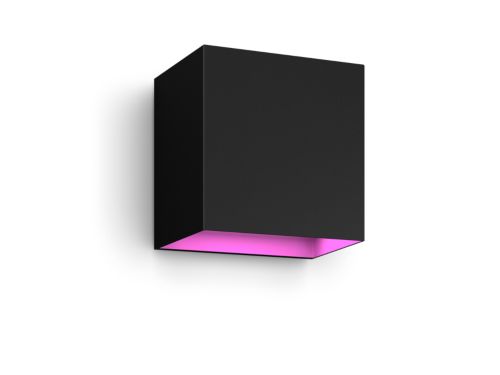 Hue White & Color Ambiance Resonate Outdoor Wandleuchte, nach unten gerichteter Lichtstrahl