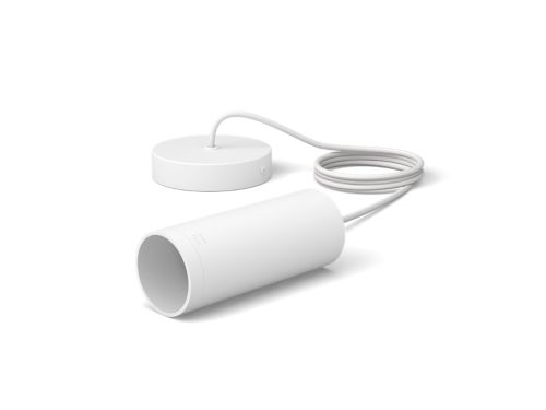 Bulb Lightguide white pendant cord