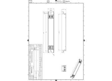 Dimension Drawing (without table) - DALI Extender