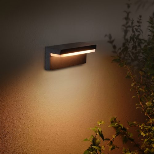 Philips Lighting Arbour Lampada LED da Parete, Giardino ed Esterni, 6W