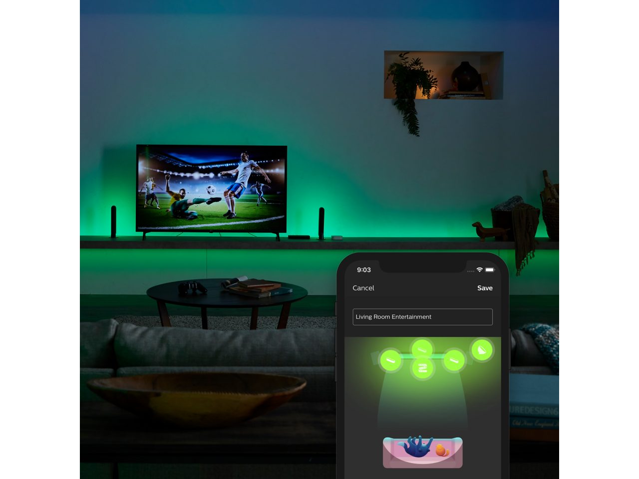 その他 Philips Hue  Hue Sync Box Philips Hue Play HDMI Sync Box, synchronizacja światła z TV