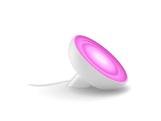 Gros plan de l'avant de Lampe à poser Bloom