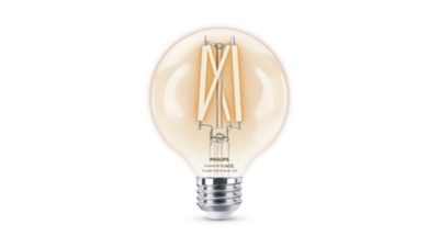 Smart LED Smart LED Filament G25 Bulb, 500 lm