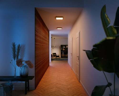 Hue Aurelle Square Panel 19 W Dimmer Switch Black Philips Hue UK
