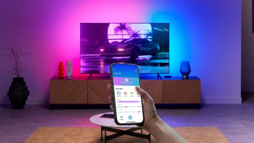 Lichtsnoer HDMI sync box met tv verlichting voor tv's voor t's van 55"-65"​