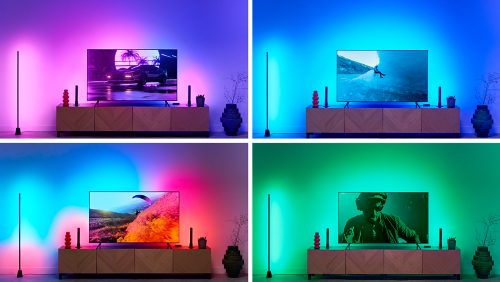 Lichtsnoer HDMI sync box met tv verlichting voor tv's voor t's van 55"-65"​
