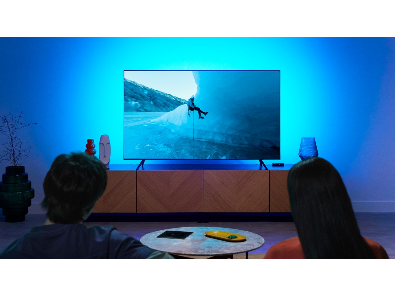 Bandă luminoasă HDMI Sync Box pentru iluminatul fundalului TV