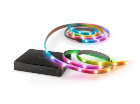 HDMI Sync Box mit TV-Hintergrundbeleuchtung für TVs von 75"–85"