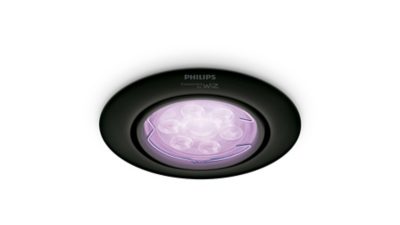 Smart LED Sada Smart LED GU10, kompletní spektrum, nast. bílá, černá, 1 bal.