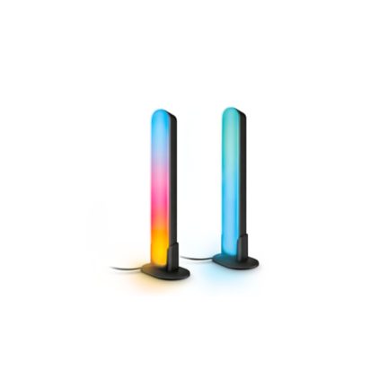 Nahaufnahme der Vorderseite von Gradient Lightbars