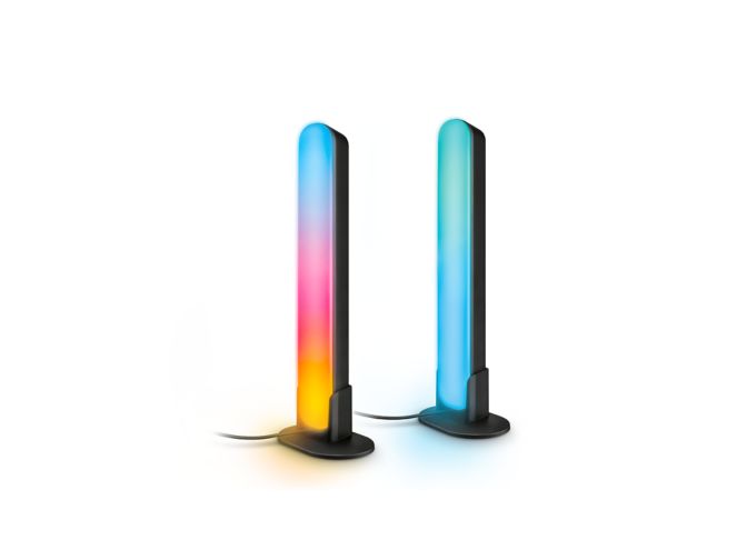Zbliżenie przedniej części produktu WiZ Lampa podłużna gradient 2 szt