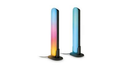 Smart LED Gradient-valopalkit, RGBIC LED, Connected by WiZ