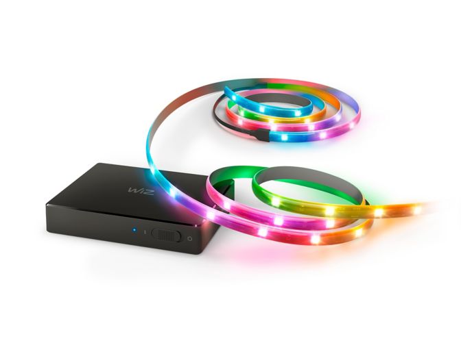 75"-85" TV용 HDMI Sync Box​ TV 라이트스트립 전면 클로즈업
