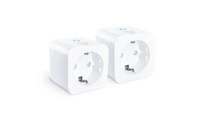 Smart tilbehør Smart plug Matter Type F, strømmåler, 2-pak