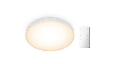 Smart LED Plafondlamp met afstandsbediening, 1800 lm, instelbaar wit licht, rond