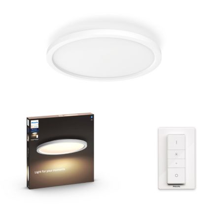 An image of product of the Hue White ambiance Okrągła lampa sufitowa Aurelle Hue