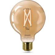 Slimme LED Filament amber G95 E27