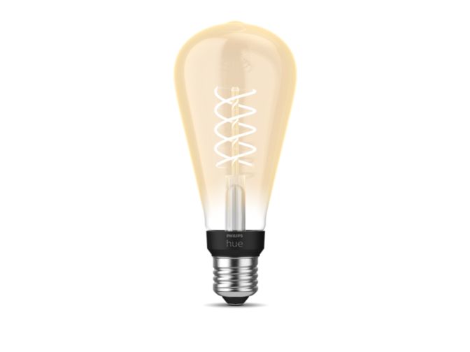 An image of product of the 1-pack ST72 E27 Edison met zichtbare gloeidraad