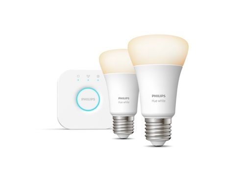 Hue White Kit de inicio: 2 lámparas inteligentes E27 (800)