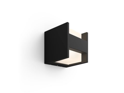 Hue White Fuzo Outdoor Wall Light