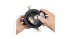 Step2: Remove the optical assembly from the luminaire