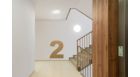 Staircase application with CoreLine wall-mounted