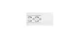 StoreSet Linear top view mechanical adaptor, white