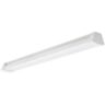 4', 4,000 Nominal Delivered Lumens, 4000K, 80 CRI, General Distribution, Flat Diffuse Lens