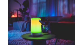 Unique dual zone light effect