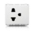 Switches & Sockets 2P+E US-EU Socket