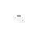 Dimension Drawing (without table) - BVP353 60LED RGBWW 220V L50 10 DMX