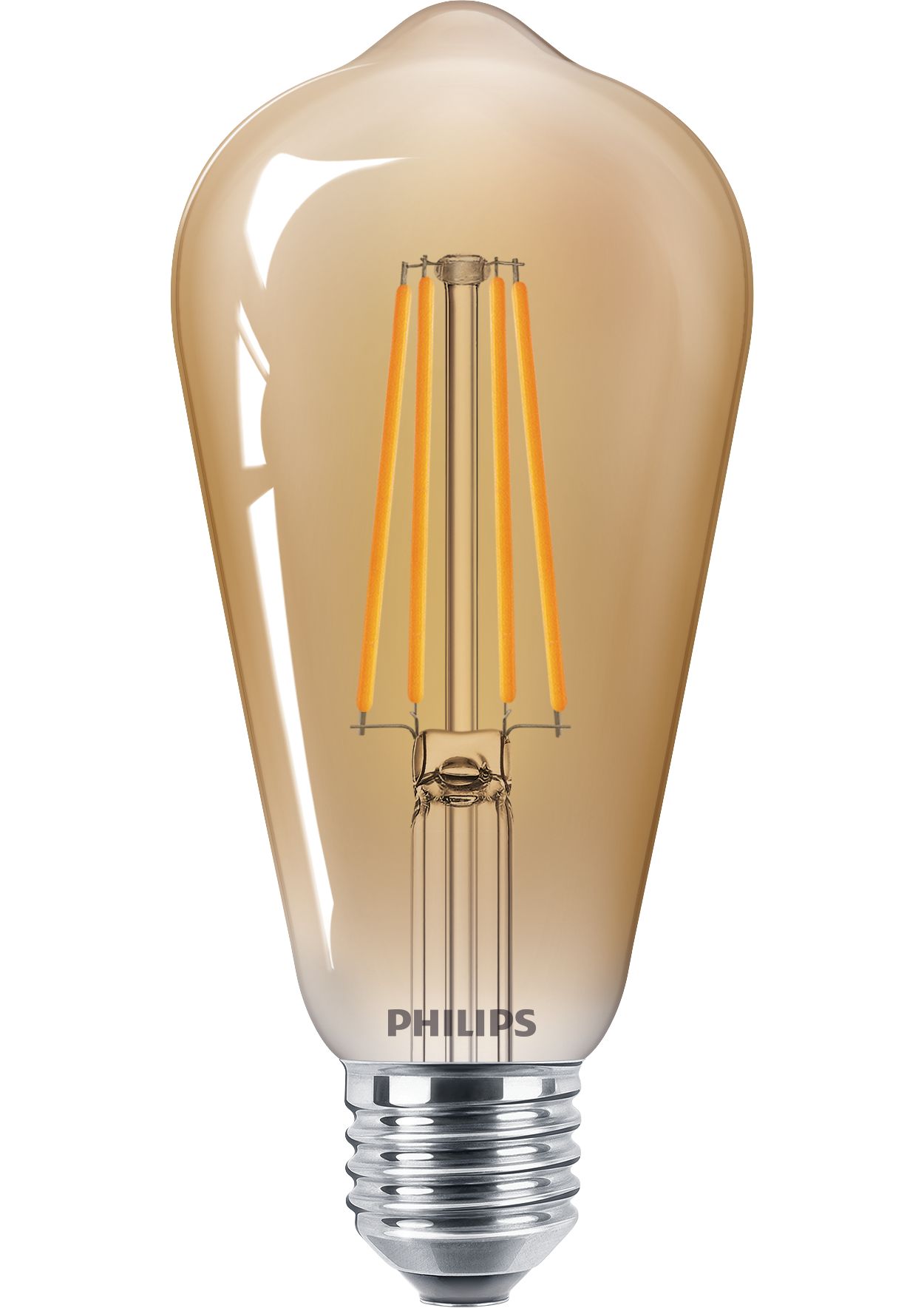 Aardbei consumptie Beweegt niet LED classic 48W ST64 E27 825 GOLD NDSRT4 | 929001941801 | Philips lighting