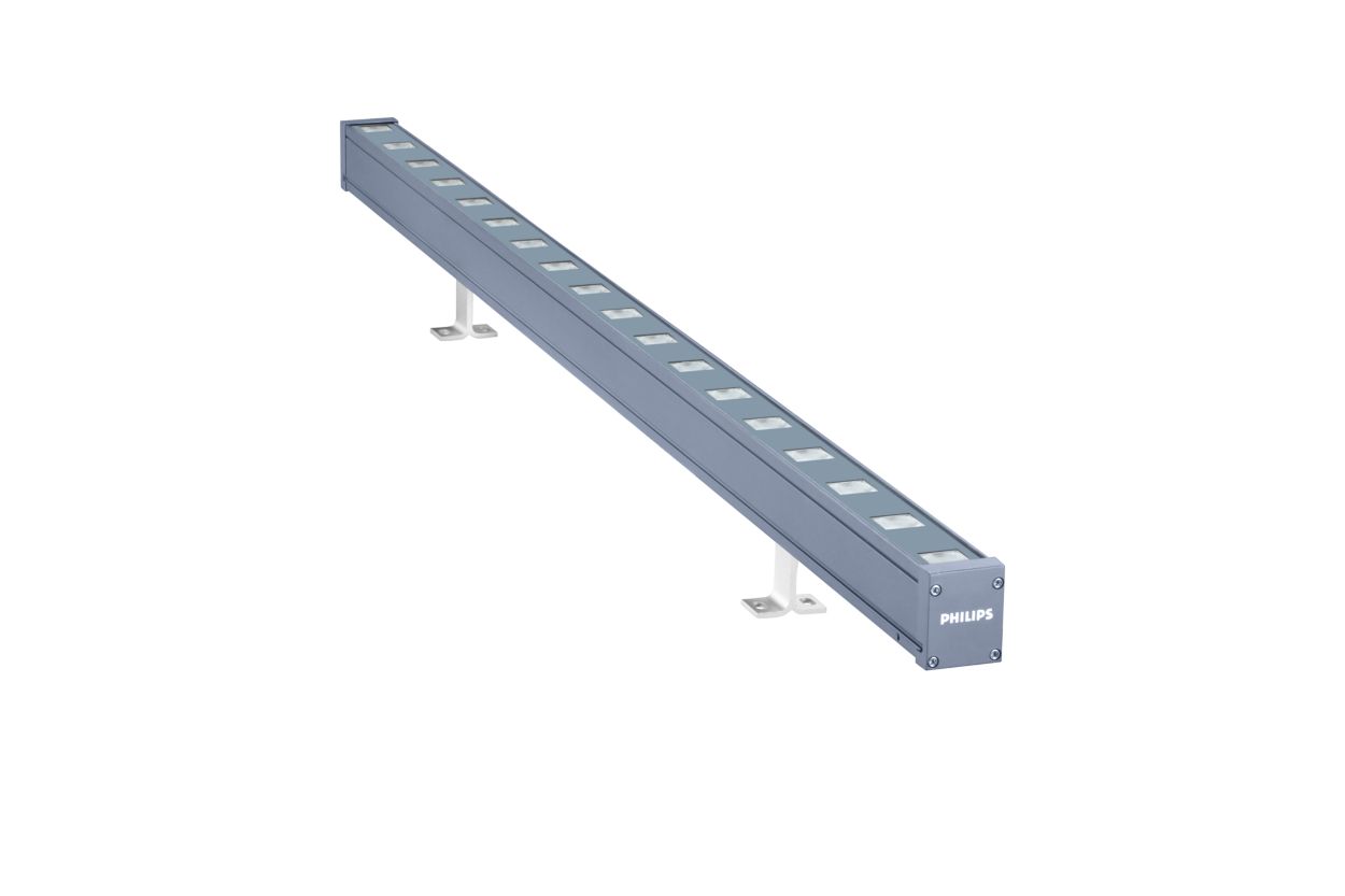 UniStrip G4: la mejor luminaria LED lineal de su clase para  uso en exterior con montaje en superficie para aplicaciones de iluminación arquitectónica dinámica y fija