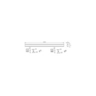 Dimension Drawing (without table) - AC170Z surface mount Low H L1000