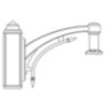 AR style mounting arm