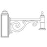 CRAT style mounting arm