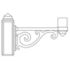 Cast Brackets-CRA style mounting arm