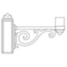 CRA style mounting arm