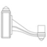 CRD style mounting arm