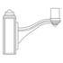 Cast Brackets-CRFS style mounting arm
