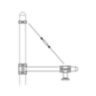 M20M style mounting arm