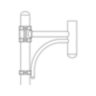 M30 style mounting arm