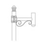 M50 style mounting arm