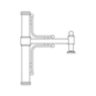 MM style mounting arm