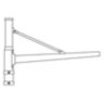 PC style mounting arm with 4, 6, and 8ft reach options