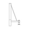 PC style mounting arm
