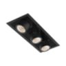 Alcyon LED Vertical Cylinder (LLAVRM), Recessed Lighting, Frame-in kit, 900/1300lm, 3 head, 120V