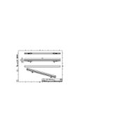 Dimension Drawing (without table) - BCP381 24LED 40K 24V 40 L100